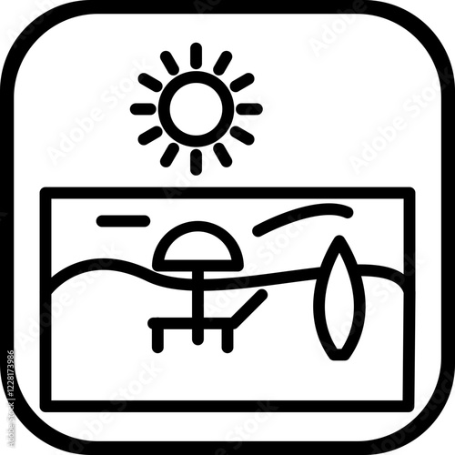 Vacation Icon Style