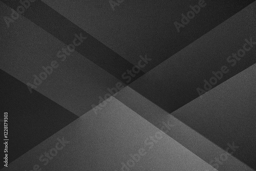 Obraz na płótnie Black dark gray silver white abstract background. Geometric shape. Line stripe triangle angle arrow 3d. Noise grain mesh. Gradient. Light metallic. Business technology office сonnection. Design. w salonie