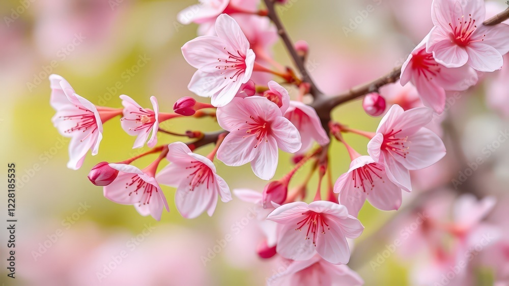 Obraz premium pink cherry blossom