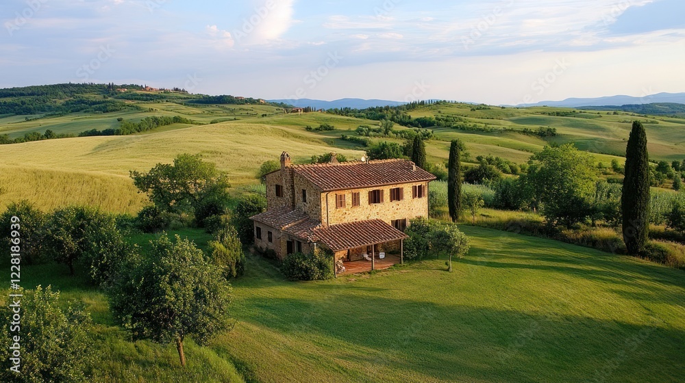 custom made wallpaper toronto digitalTuscan Villa in Rolling Hills: A Serene Countryside Escape