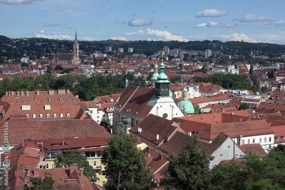 Fototapeta premium Altstadt von Graz