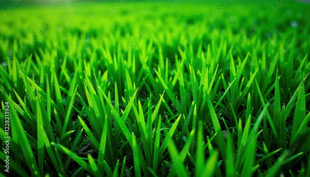 Lush green grass texture, vibrant emerald hue , green, growth Lush green grass texture, vibrant emerald hue , green, growth