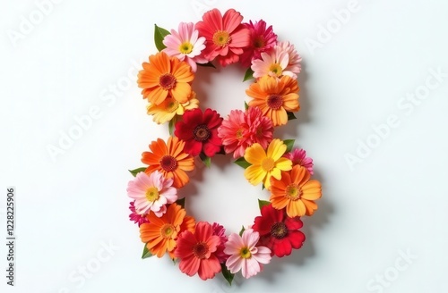 The banner is from March 8th . International Women's Day. Holiday. Spring festival . Greeting card	
