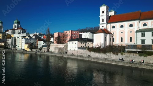 Discover the captivating scenery of Passau from above