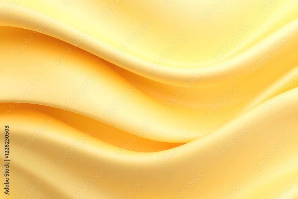 Soft golden fabric exhibits gentle waves and luxurious texture, Soft golden fabric exhibits gentle waves and luxurious texture,