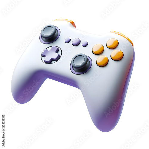 video game controller 3d icon