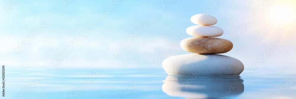 Meditation tranquil background with rock. Meditation tranquil background with rock.