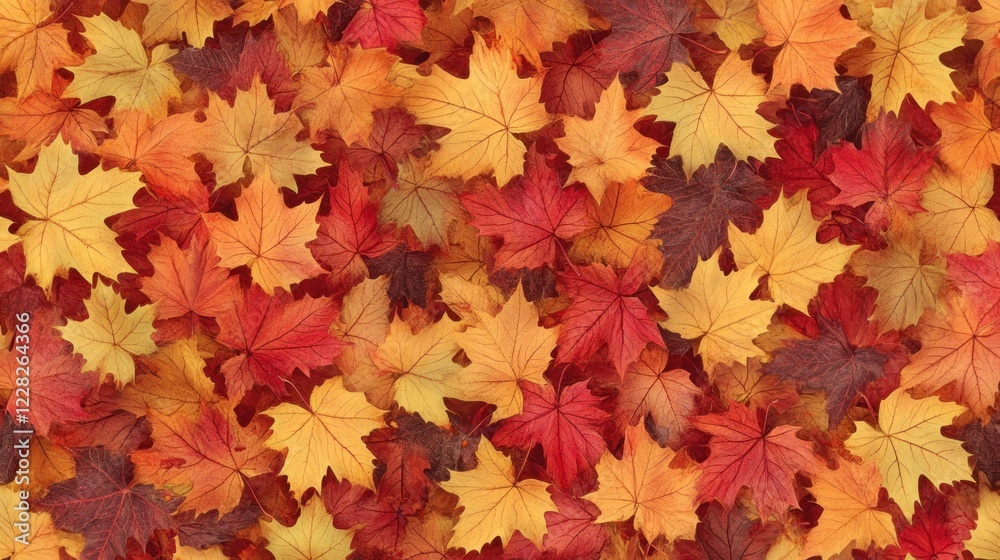 Autumn Leaves Colorful Fall Foliage Background Autumn Leaves Colorful Fall Foliage Background