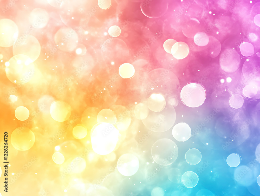 Vivid Rainbow Splash with Bold Colorful Patterns Vivid Rainbow Splash with Bold Colorful Patterns