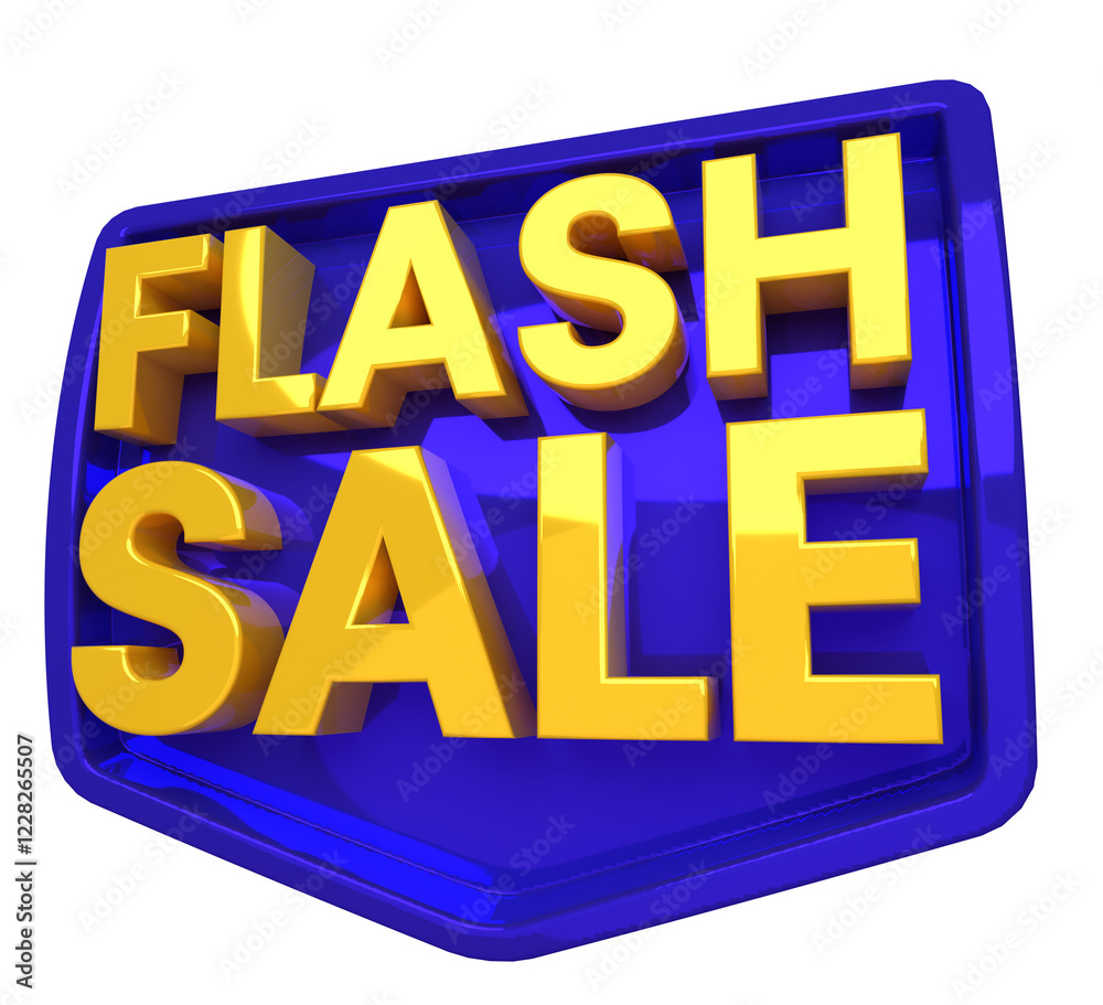 Flash Sale Sign 3D Render Graphics Resources Flash Sale Sign 3D Render Graphics Resources