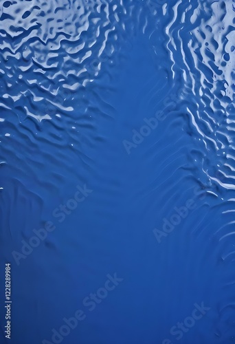 Wallpaper Mural blue water ripples Torontodigital.ca