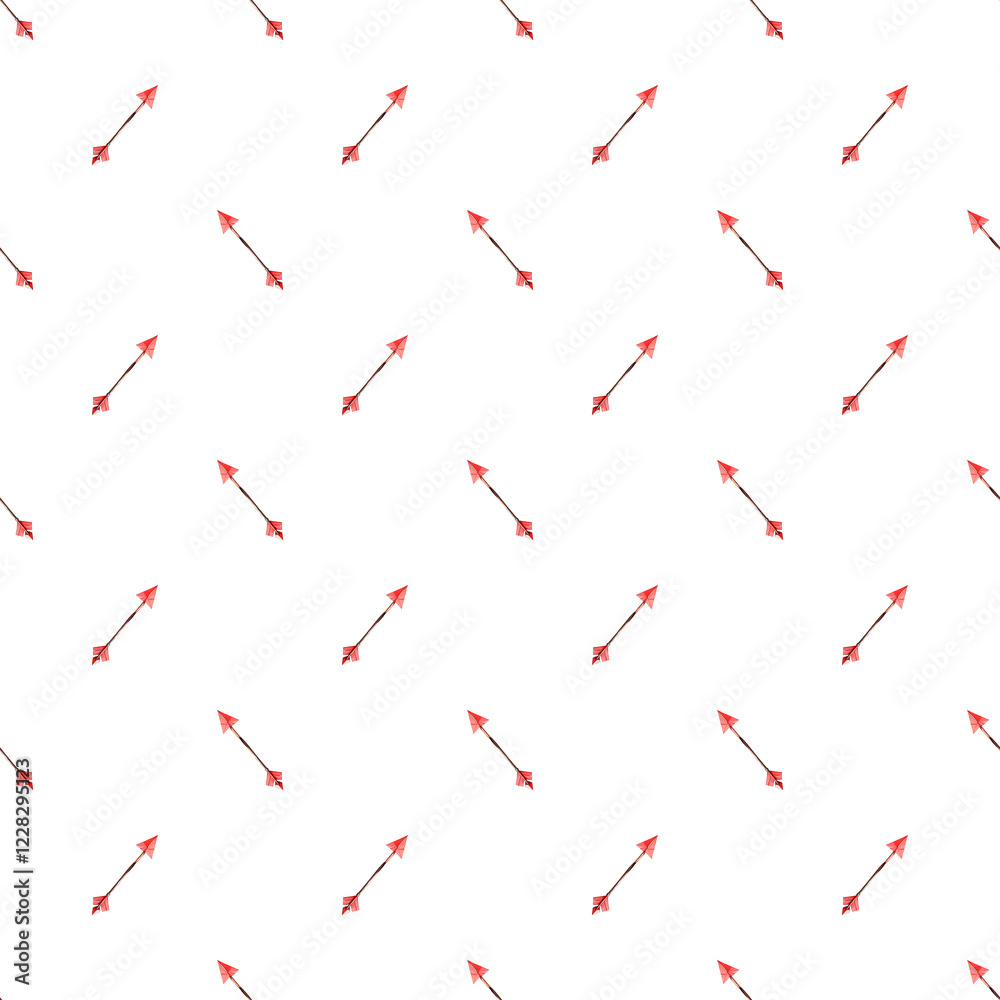 seamless pattern featuring origami-style arrows on a white background. perfect for gift wrapping, greeting cards, textiles, for holidays like Valentine’s Day seamless pattern featuring origami-style arrows on a white background. perfect for gift wrapping, greeting cards, textiles, for holidays like Valentine’s Day