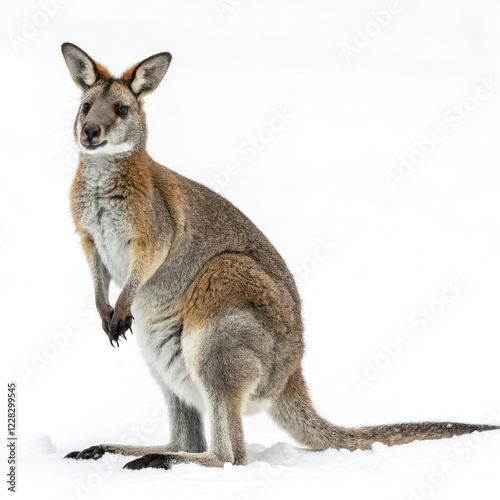 kangaroo with baby