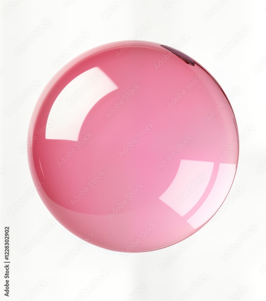 Shiny pink sphere isolated on white background. Abstract shape. Geometric design. Elegant, simple. Modern aesthetic. Trendy colors. Minimalist style. Perfect for fashion, beauty, technology products. Shiny pink sphere isolated on white background. Abstract shape. Geometric design. Elegant, simple. Modern aesthetic. Trendy colors. Minimalist style. Perfect for fashion, beauty, technology products.