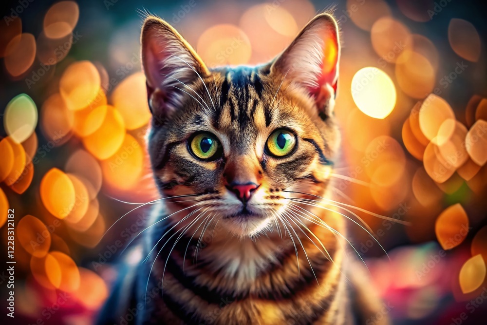 Playful Kitten at Cat Show: Captivating Charm & Adorable Poses Playful Kitten at Cat Show: Captivating Charm & Adorable Poses