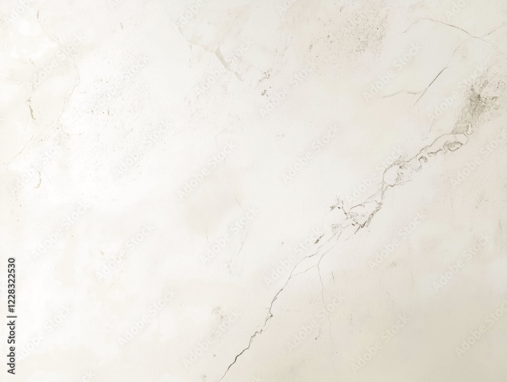 Fototapeta premium Light cracked plaster texture background