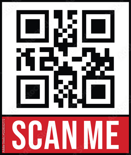 Scan QR code icon. Digital scanning qr code. QR code scan for smartphone. QR code for payment. Scan QR code symbol