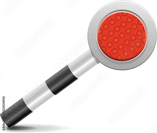 Stop sign roadblock