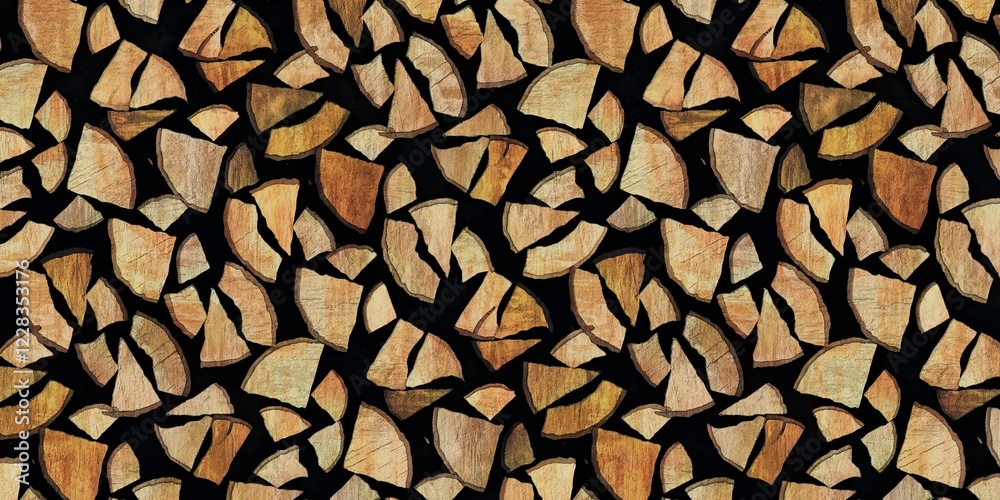 Abstract Firewood for Bonfire. Background for websites, presentations, design on the theme of tourism, outdoor recreation, fire, heat Abstract Firewood for Bonfire. Background for websites, presentations, design on the theme of tourism, outdoor recreation, fire, heat