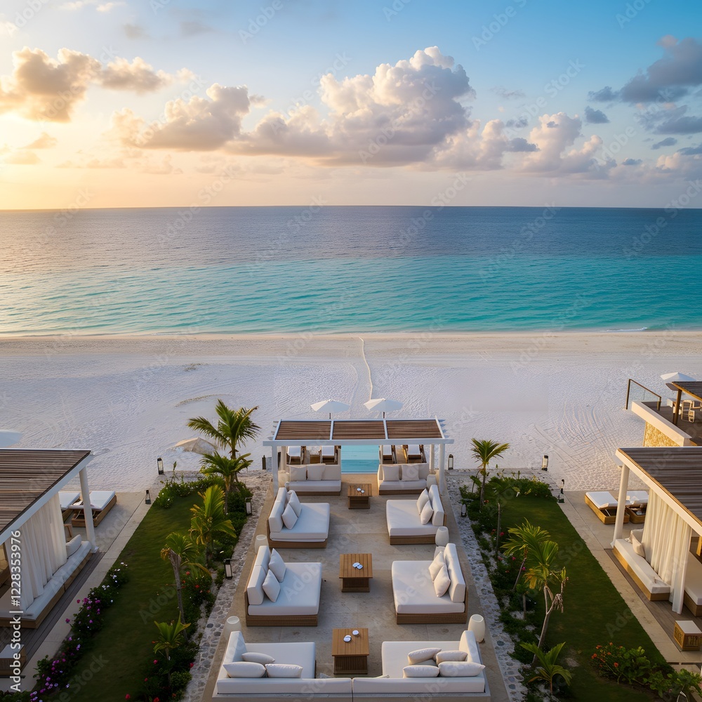 Fototapeta premium Beachfront apartment