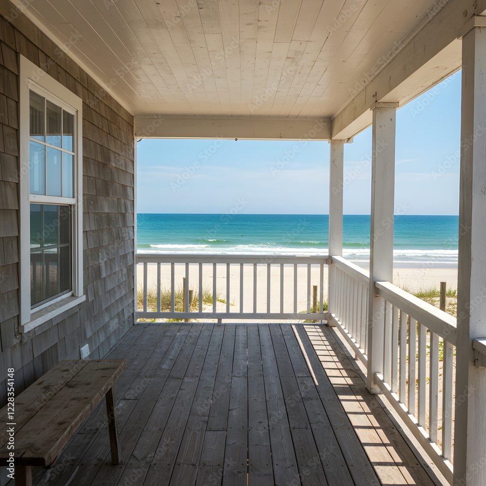 Fototapeta premium verandah beachfront 