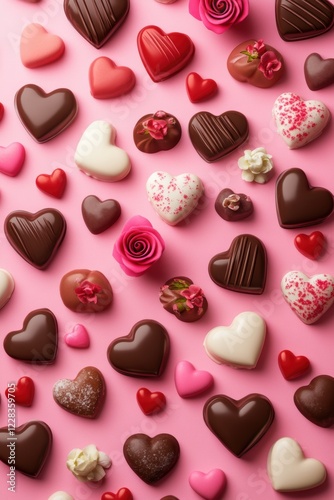 Chocolate gift for Valentine’s Day celebration.