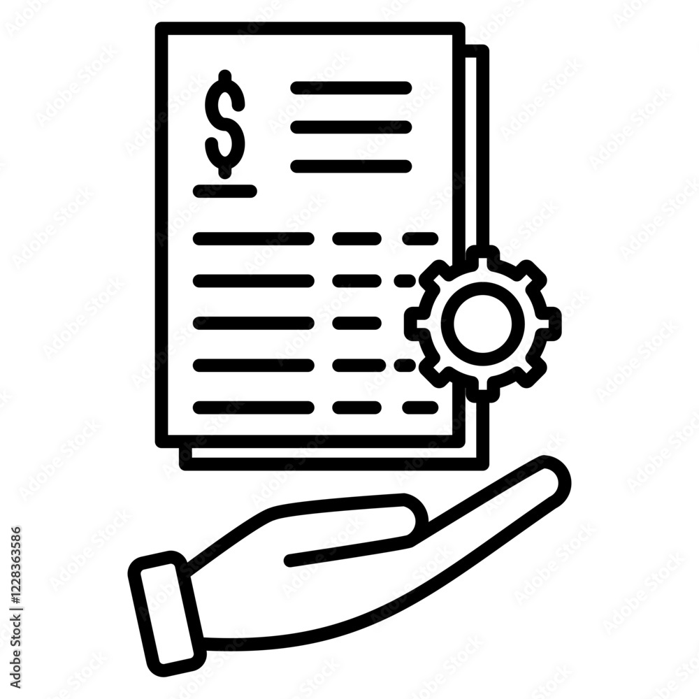 Business Proposal icon element for design Business Proposal icon element for design