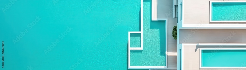 Fototapeta premium exchange trade flat design top view international trading floor water color triadic color scheme