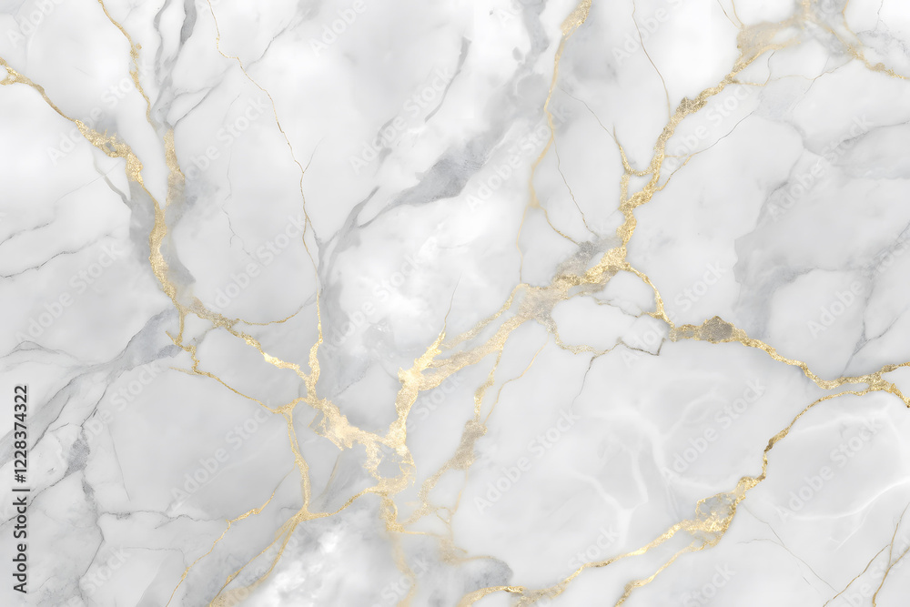 Fototapeta premium Stunning Gray and Gold Marble Texture Background Image for Design Projects