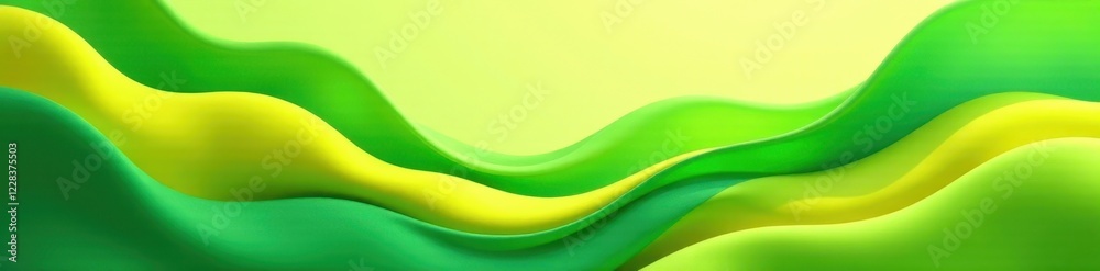 Fluid organic shapes, fresh green and yellow hues, summer vibe , background, bright Fluid organic shapes, fresh green and yellow hues, summer vibe , background, bright