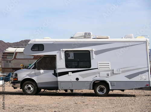 RV Camping in the Desert