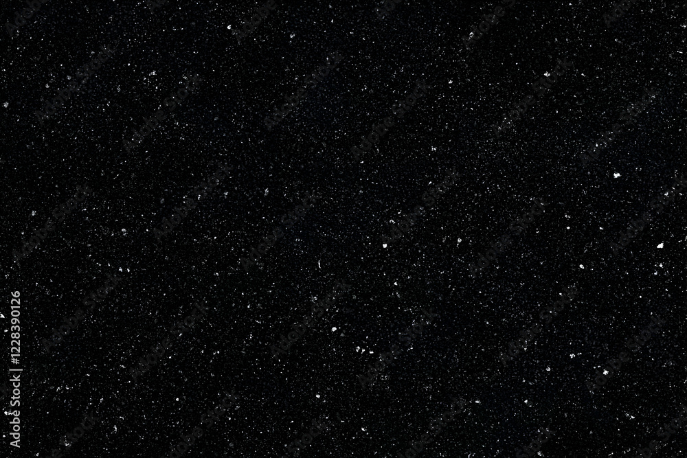 Dark Background Shows Tiny White Specks Scattered Across the Surface Evenly Dark Background Shows Tiny White Specks Scattered Across the Surface Evenly