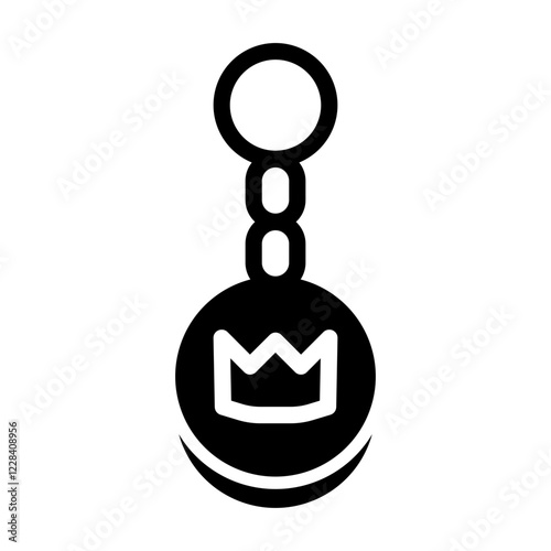 key chain Solid icon