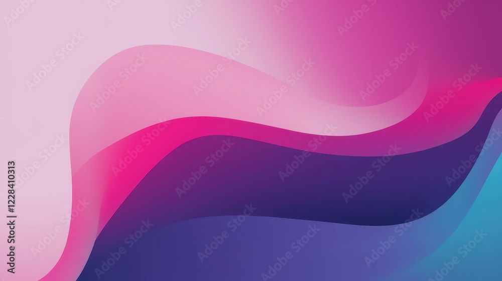 A vibrant abstract wave design featuring smooth gradients in pink, purple, and blue tones, creating a calming and modern aesthetic. A vibrant abstract wave design featuring smooth gradients in pink, purple, and blue tones, creating a calming and modern aesthetic.