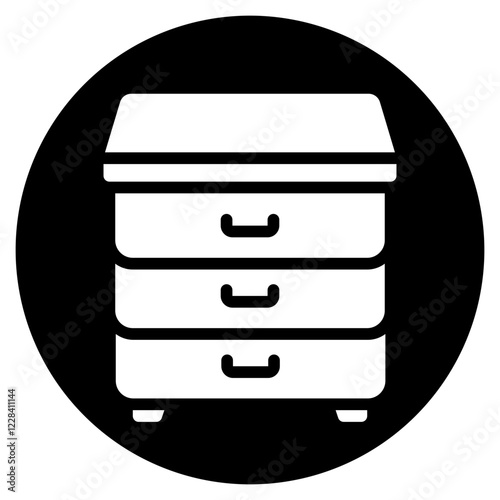 drawer glyph icon