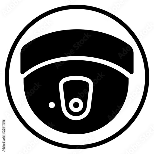 cctv glyph icon