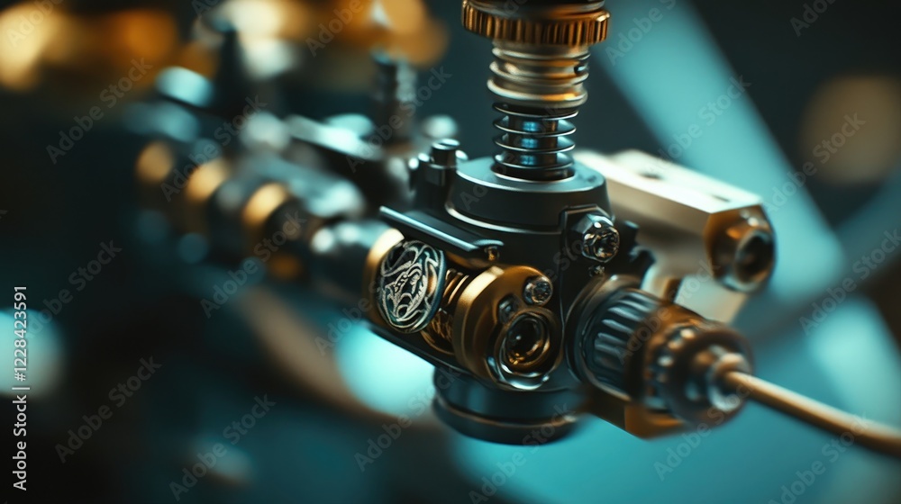A dynamic composition of tattoo machines in action A dynamic composition of tattoo machines in action