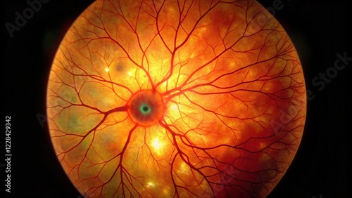 Retinal Neovascularization, ischemia, vision impairment,  ischemia, vision impairment photo