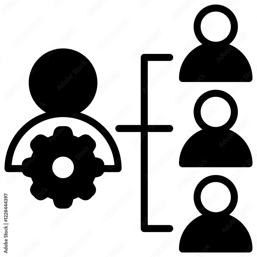 Organization Structure Icon