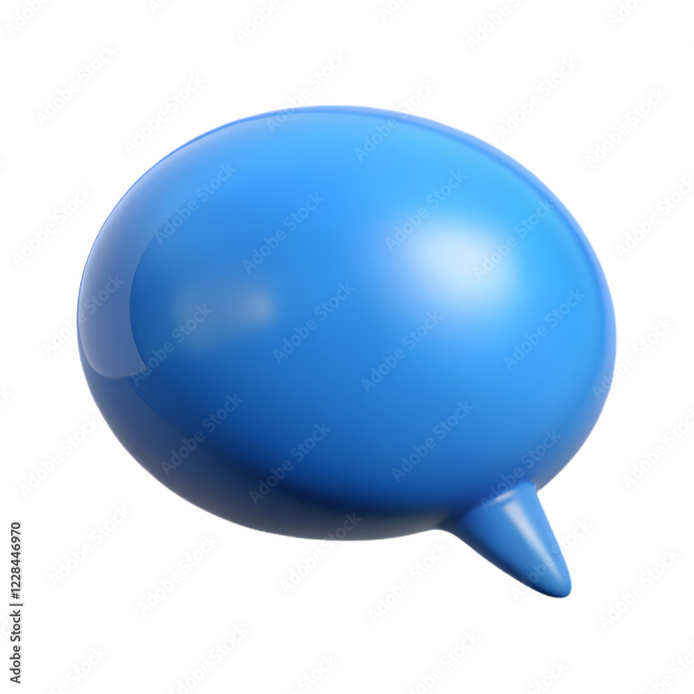 Obraz premium Isolated speech bubble chat, vector conversation icon