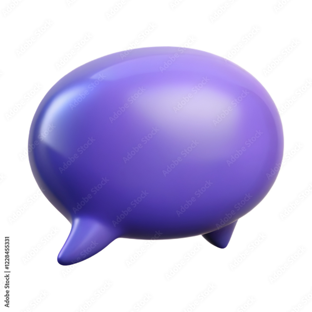 Isolated speech bubble chat, vector conversation icon Isolated speech bubble chat, vector conversation icon