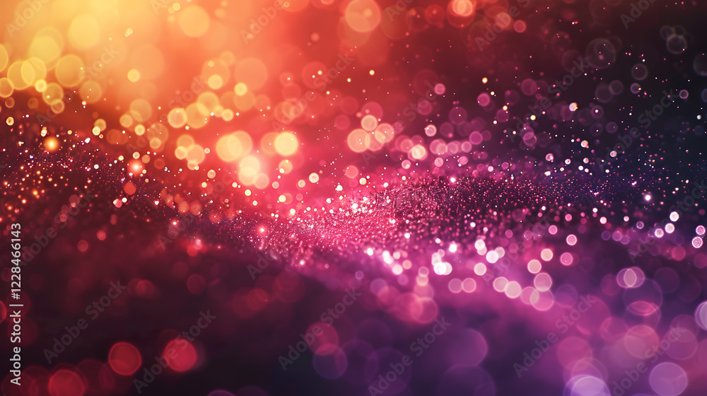 A vibrant abstract background featuring colorful bokeh lights and sparkling effects. A vibrant abstract background featuring colorful bokeh lights and sparkling effects.