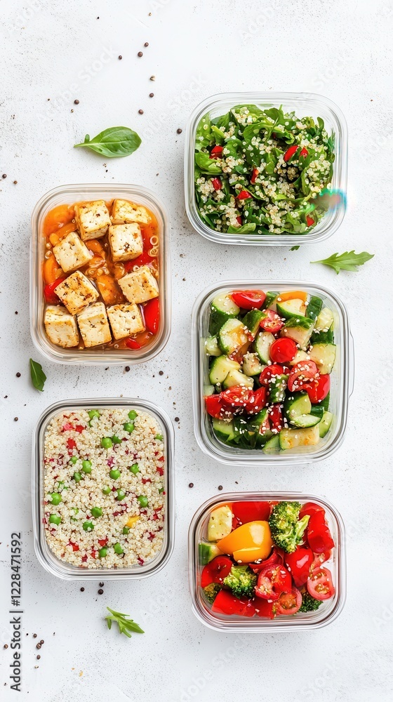 Healthy Meal Prep: Delicious and Convenient Vegetarian Dishes Healthy Meal Prep: Delicious and Convenient Vegetarian Dishes