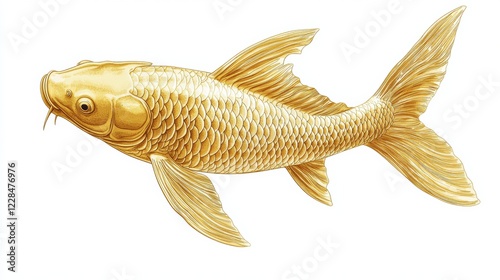 Joyous Greetings from the Golden Fish: Celebrate Chinese New Year with Prosperity and Good Fortune