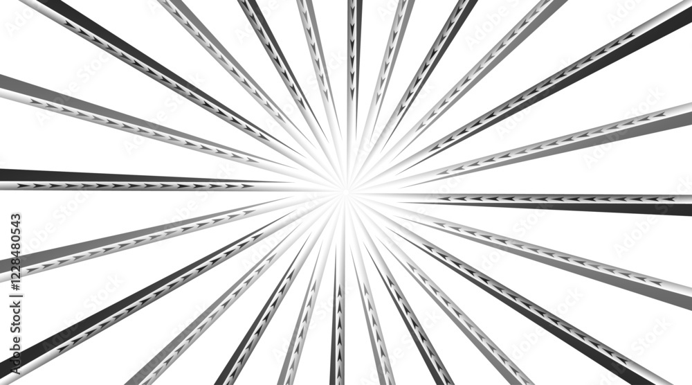 Floral shape abstract background | Sun shining ray modern vector background with shadow, dotted and line for multi usage | New minimal background with grey colour for banner, blog, decorative usage