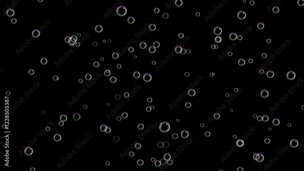 Bubble Surges on Black Background, Air bubbles rising from the bottom on a dark background.
A lot of colorful Soap Bubbles floating video. round shaped water bubble dark background. Bubble Surges on Black Background, Air bubbles rising from the bottom on a dark background.
A lot of colorful Soap Bubbles floating video. round shaped water bubble dark background.