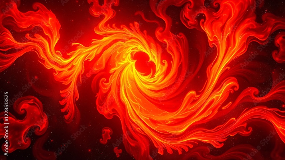 mesmerizing cosmic swirls fiery orange red mesmerizing cosmic swirls fiery orange red