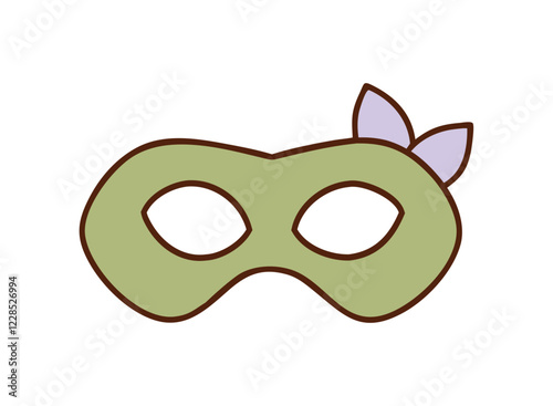 Spa facial mask natural skincare icon
