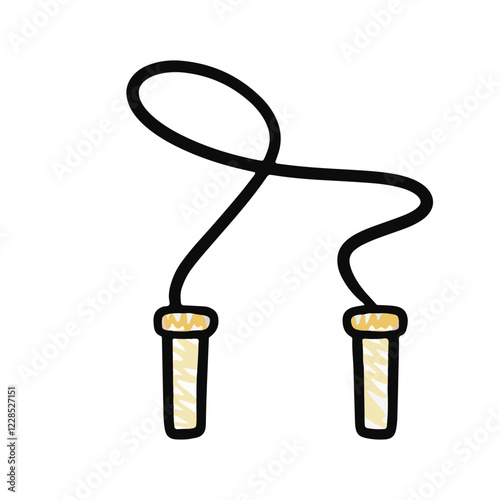 Jump rope Hand-drawn sports and fitness equipment