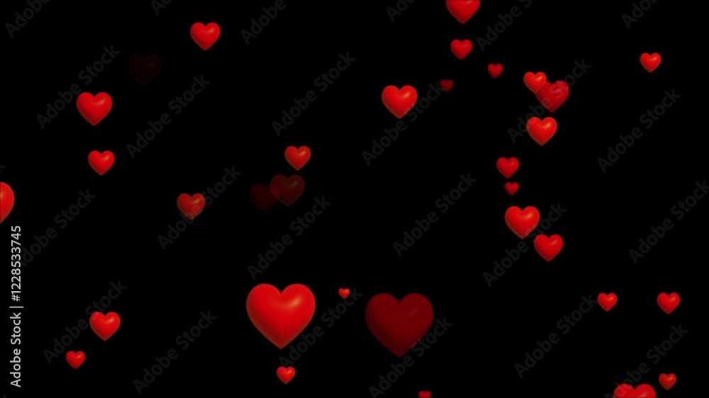Red Romantic Happy Valentines day animation background. Flying heart animation. Hearts particles animation,
Animated red hearts fly from bottom to top. Valentine's Day Hearts 4k video background. Red Romantic Happy Valentines day animation background. Flying heart animation. Hearts particles animation,
Animated red hearts fly from bottom to top. Valentine's Day Hearts 4k video background.